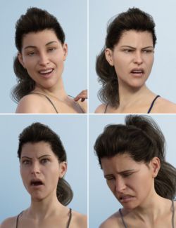 Expressive Faces- One-Click Morph Expressions for Victoria 8