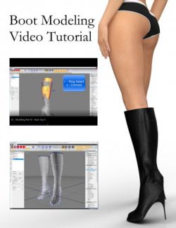 Boot Modeling Video Tutorial