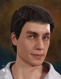 Axel Hair for Genesis 8 Male(s)