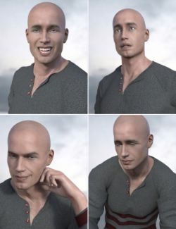 Expressive Faces- One Click Morph Expressions for Michael 8