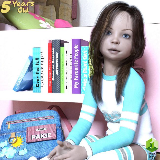 Lil Paige for G3F | Characters for Poser and Daz Studio