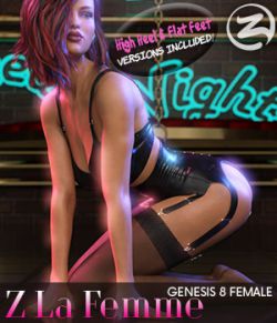 Z La Femme  - Poses for the Genesis 8 Females