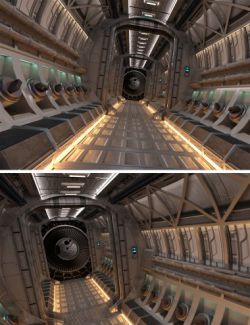 Alien Ship Hallway