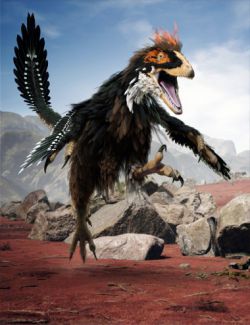 Dinosaurs Series- Feathers Extension for Deinonychus