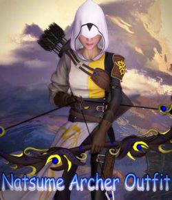 Natsume Archer Outfit for G3F