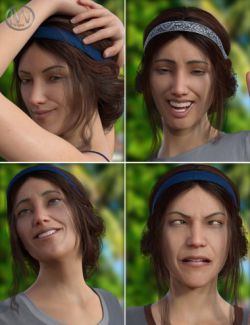 A Good Day- Dialable Expressions for Genesis 8 Female