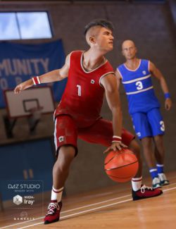 Basketball Kit for Genesis 3 Male(s)