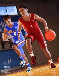 Basketball Kit for Genesis 8 Male(s)