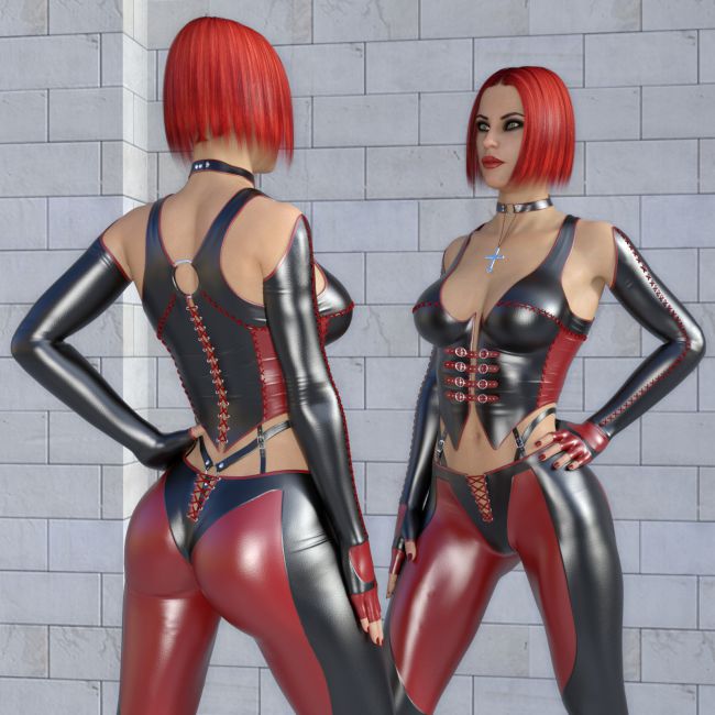 Bad Girl Outfit for Genesis 8 Female(s)
