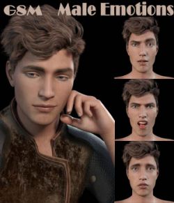 Male Emotions for Genesis 8