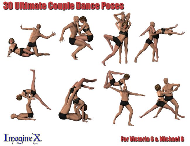 Couple Dancers Posing Image & Photo (Free Trial) | Bigstock