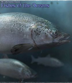 3D Underwater Fauna: Fishes of the Ocean