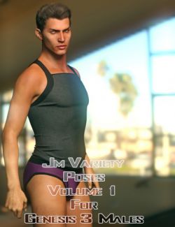 JM Variety Poses Volume 1 for Genesis 3 Male(s)