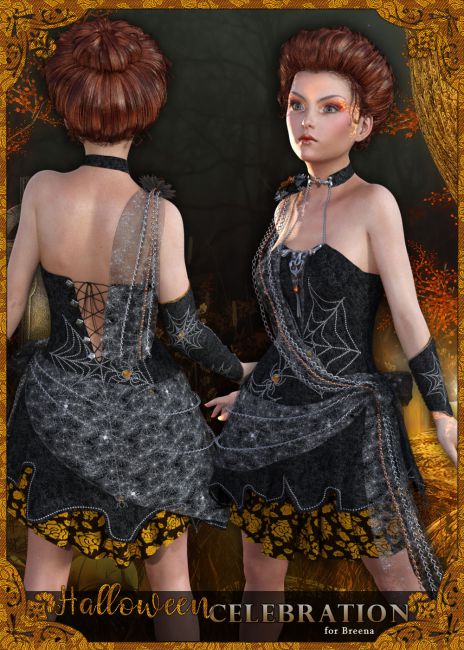 Celebration for Breena | 3d Models for Daz Studio and Poser