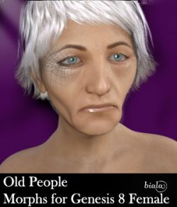 Old People Morphs For Genesis 8 Female