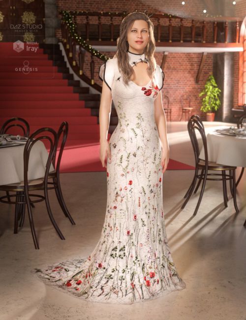 Click here to see preview images for "Polyantha Rose Dress for Genesis 8 Female(s)" Polyantha Rose Dress for Genesis 8 Female(s)