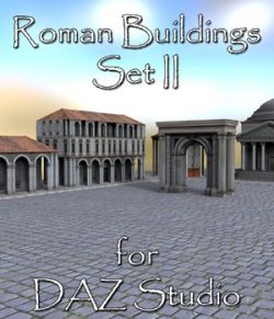 Roman Buildings Set II- for DAZ Studio