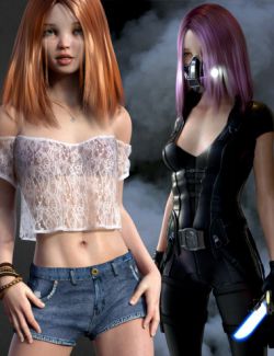 Ravyn Bundle for Genesis 8 Female(s)