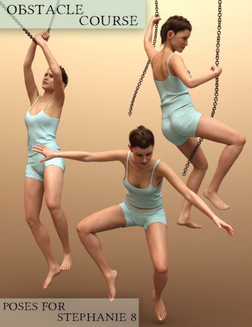 Click here to see preview images for "Obstacle Course Poses for Genesis 8 Female(s)" Obstacle Course Poses for Genesis 8 Female(s)