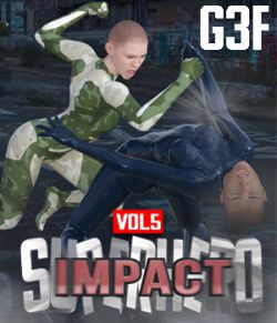 SuperHero Impact for G3F Volume 5