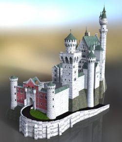 Neuschwanstein Castle - for DAZ Studio