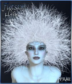 Prae-Flotsam Hair V4 Poser