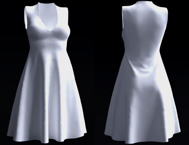 Peppermint Ivy Dress for Genesis 8 Female(s) | 3d Models for Daz Studio ...