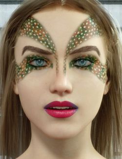 Ultimate Make-Up: Sci-Fi for Genesis 8 Female