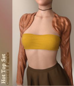 Hot Top Set for Genesis 8 Female