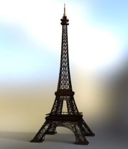 Eiffel Tower - for DAZ Studio