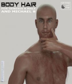 Body Hair for Genesis 8 Male and Michael 8