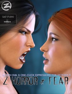 Z Horror and Fear- Dialable and One-Click Expressions for Victoria 8