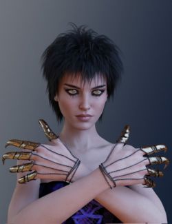 Night Claws for Genesis 3 and 8 Female