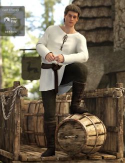 Peasant Outfit for Genesis 8 Male(s)