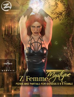 Z Femme Mystique - Poses for Genesis 3 & 8 Female