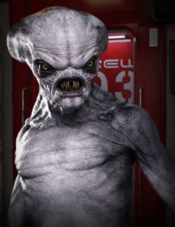 Crypto Alien HD for Genesis 8 Male