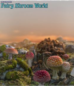 3D Scenery: Fairy Shroom World