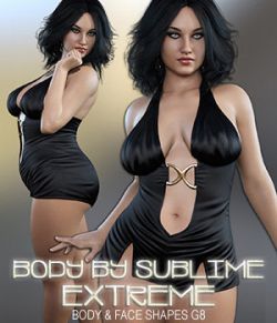 Body By Sublime ExTreme Genesis 8 Female