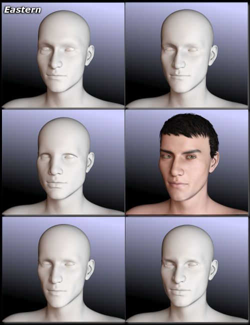 People of Earth: Faces of Europe Genesis 8 Male | 3d Models for Daz ...