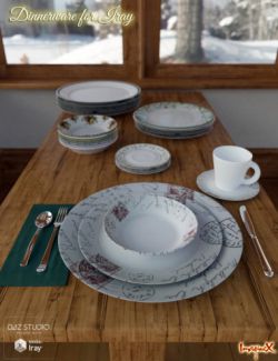 Dinnerware for Iray