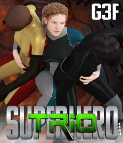 SuperHero Trio for G3F Volume 1