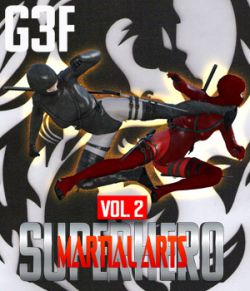 SuperHero Martial Arts for G3F Volume 2