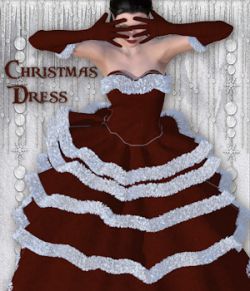 Christmas Dress for V4 and Poser