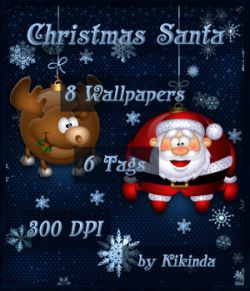 CHRISTMAS SANTA Wallpapers and Tags