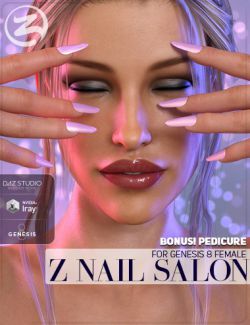 Z Nail Salon for Genesis 8 Female(s)