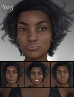 Strong Woman- Expressions for Monique 8