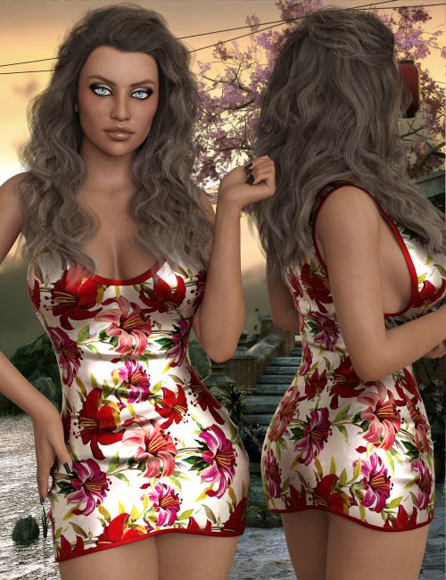 InStyle - Micro Dress G8 | Clothing for Poser and Daz Studio