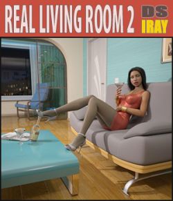 Living Room 2 for Daz Studio