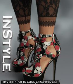 InStyle- Lucy Heels & Pantyhose G8F