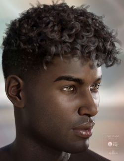 Terran Hair for Genesis 3 and 8 Male(s)